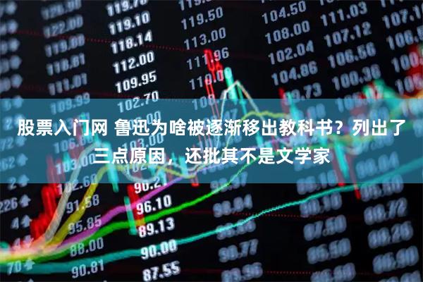 股票入门网 鲁迅为啥被逐渐移出教科书？列出了三点原因，还批其不是文学家